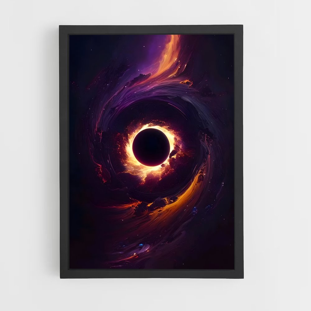 Poster Superbe Galaxie de l'Œil Sombre (vue 2)